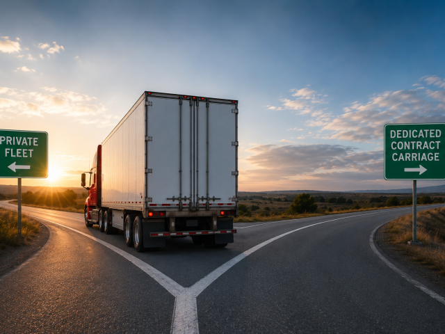 Private fleet or dedicated contract carriage? How to know it’s time to switch
