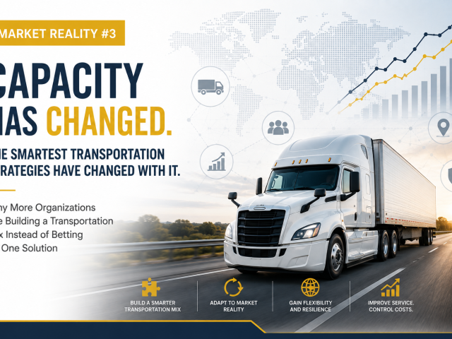 Capacity Has Changed. The Smartest Transportation Strategies Have Changed With It.